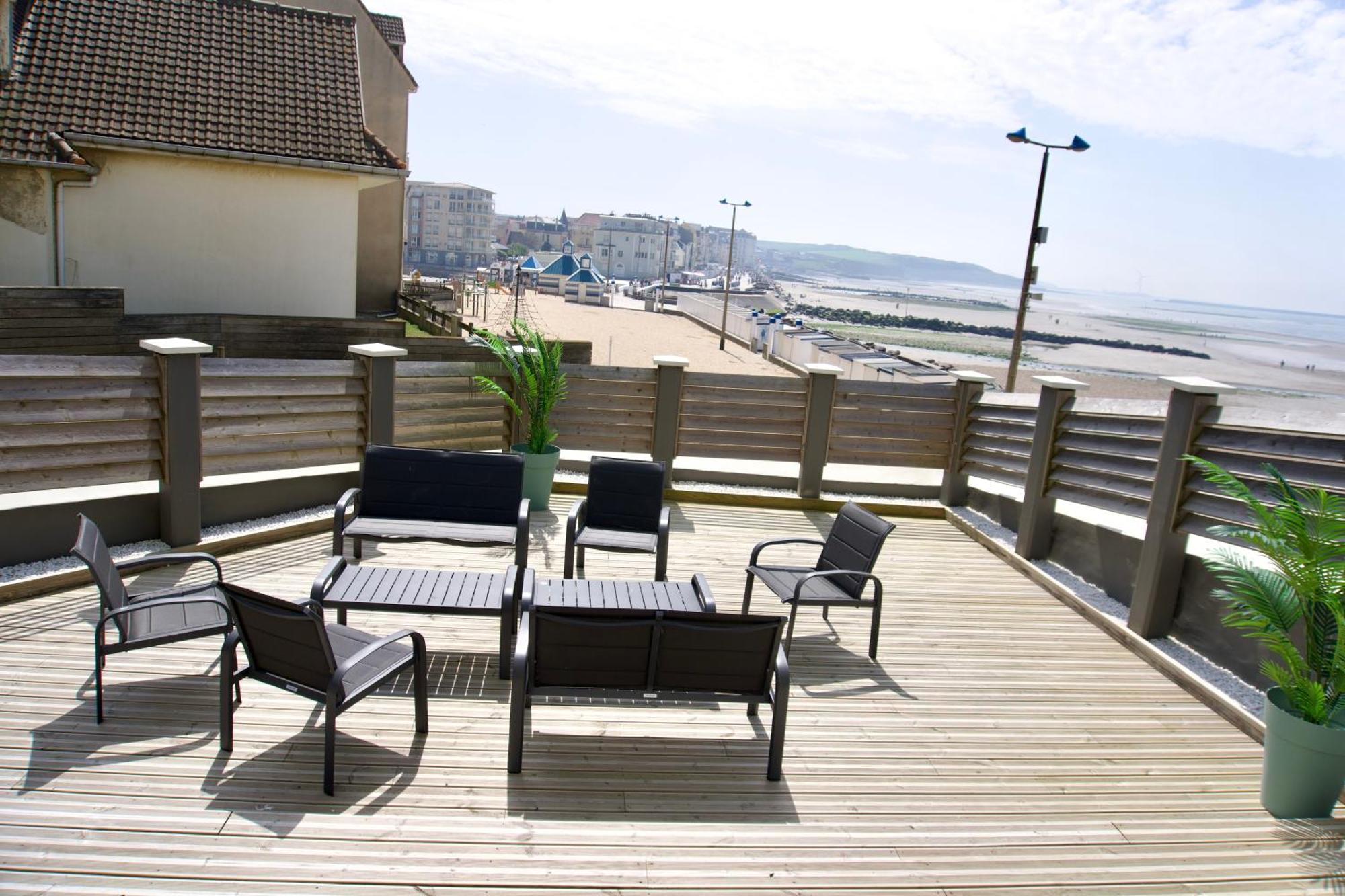 Villa" Le Relais " Les Pieds Dans L'Eau Et Jacuzzi Wimereux Extérieur photo